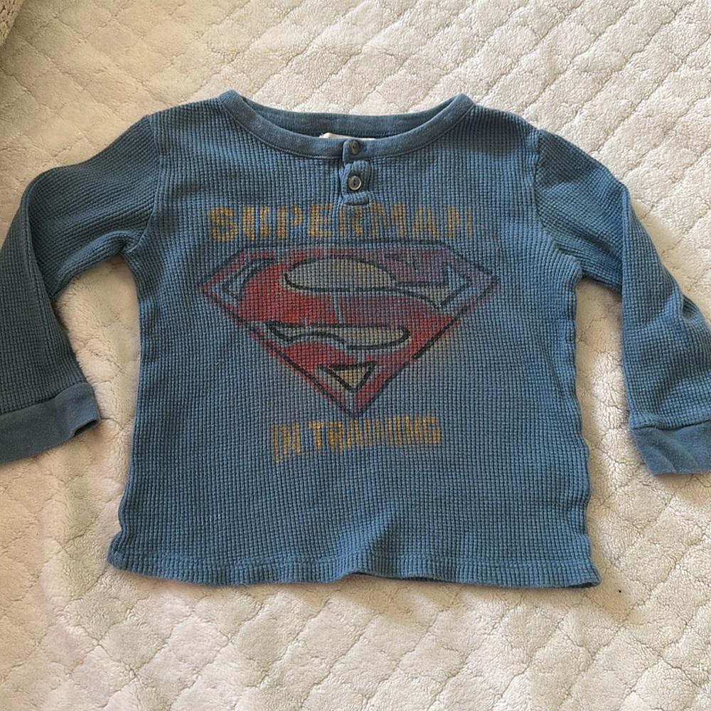 Superman shirt size 24 months